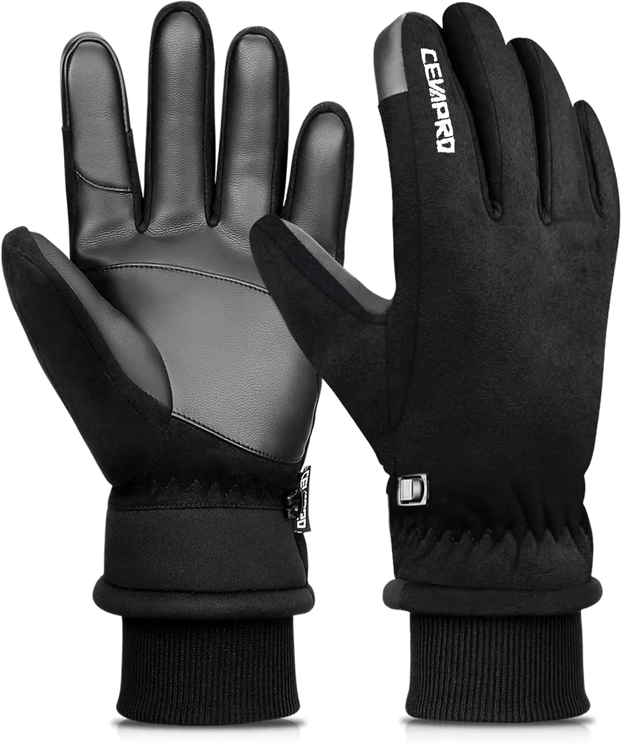 Deerskin Insulated Gloves - Warm & Waterproof for Cold Weather!