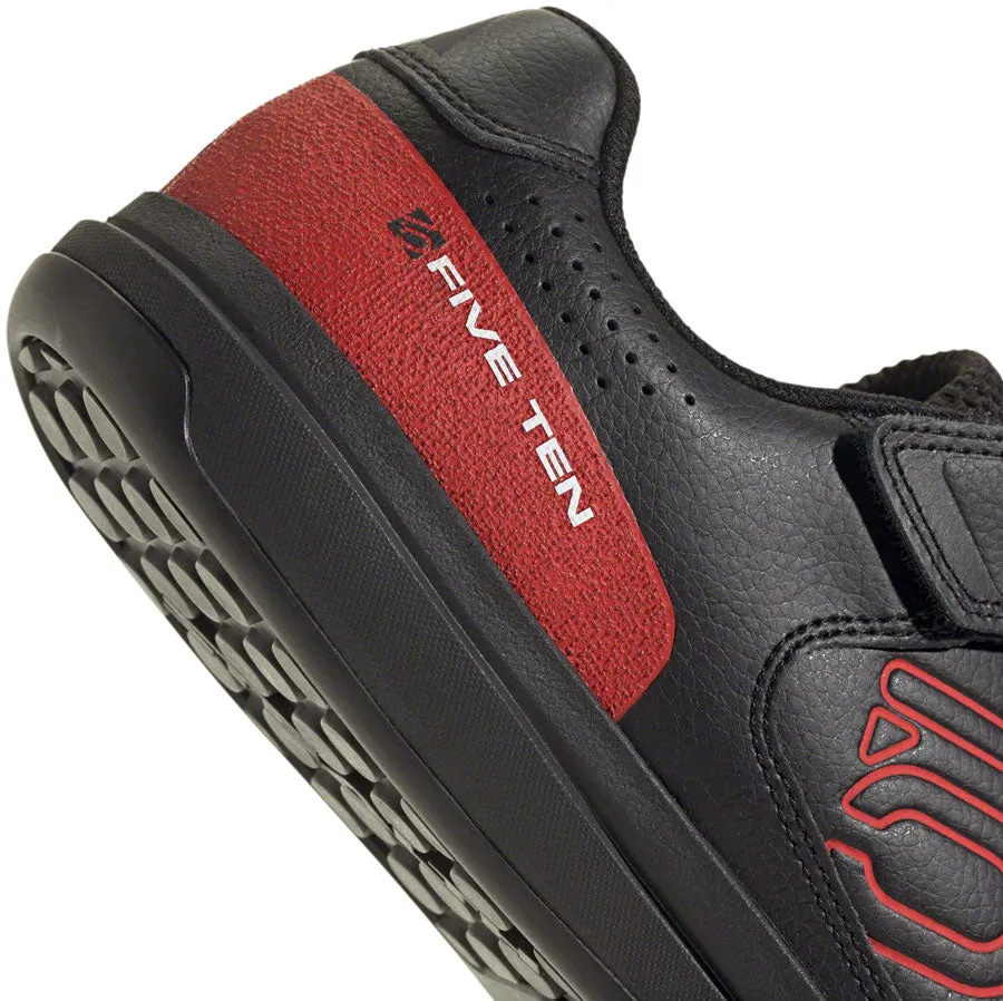 Five Ten Hellcat Mountain Clipless Shoes - Men's, Core Black/Red/FTWR White, 8.5