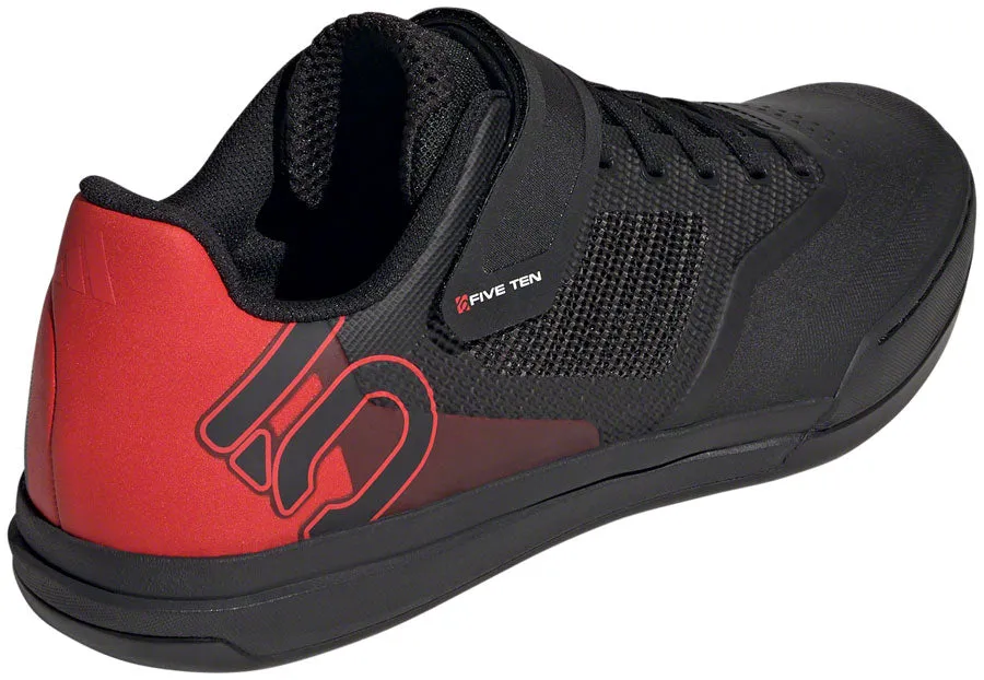 Five Ten Hellcat Pro Mountain Clipless Shoes - Men's, Core Black/Core Black/Red, 12.5