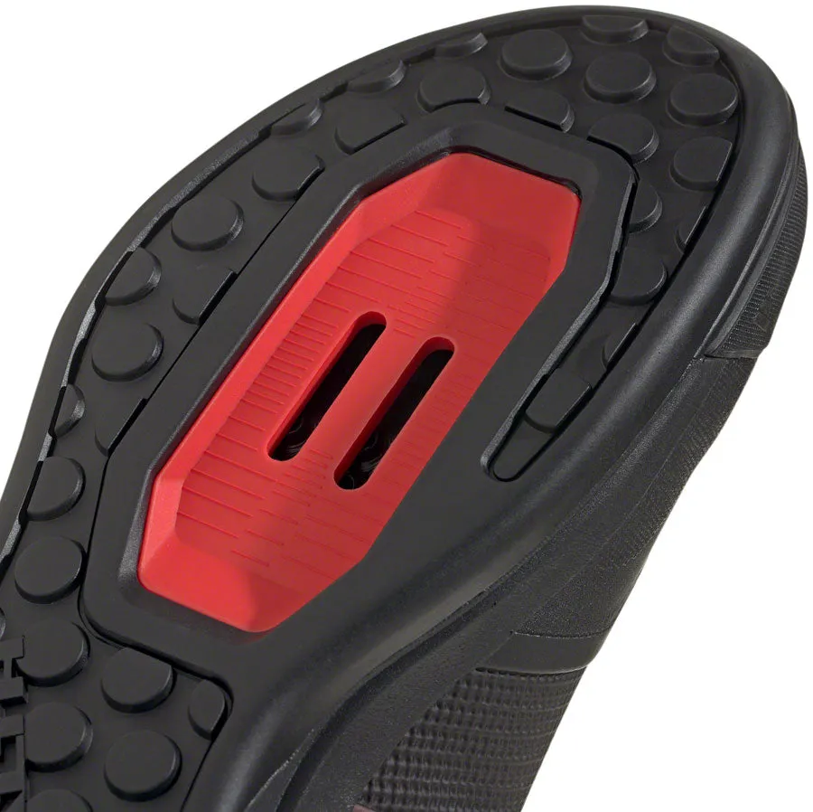 Five Ten Hellcat Pro Mountain Clipless Shoes - Mens Core BLK/Core BLK/Red 4