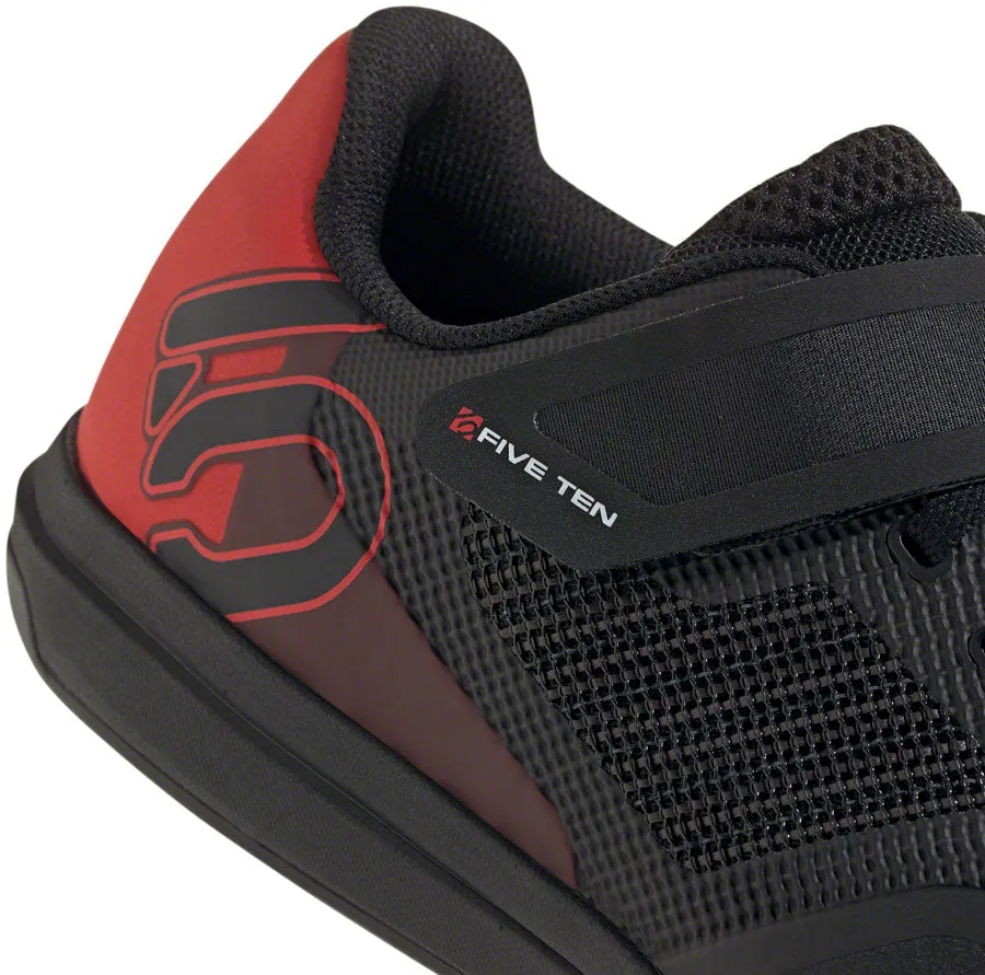 Five Ten Hellcat Pro Mountain Clipless Shoes - Mens Core BLK/Core BLK/Red 4