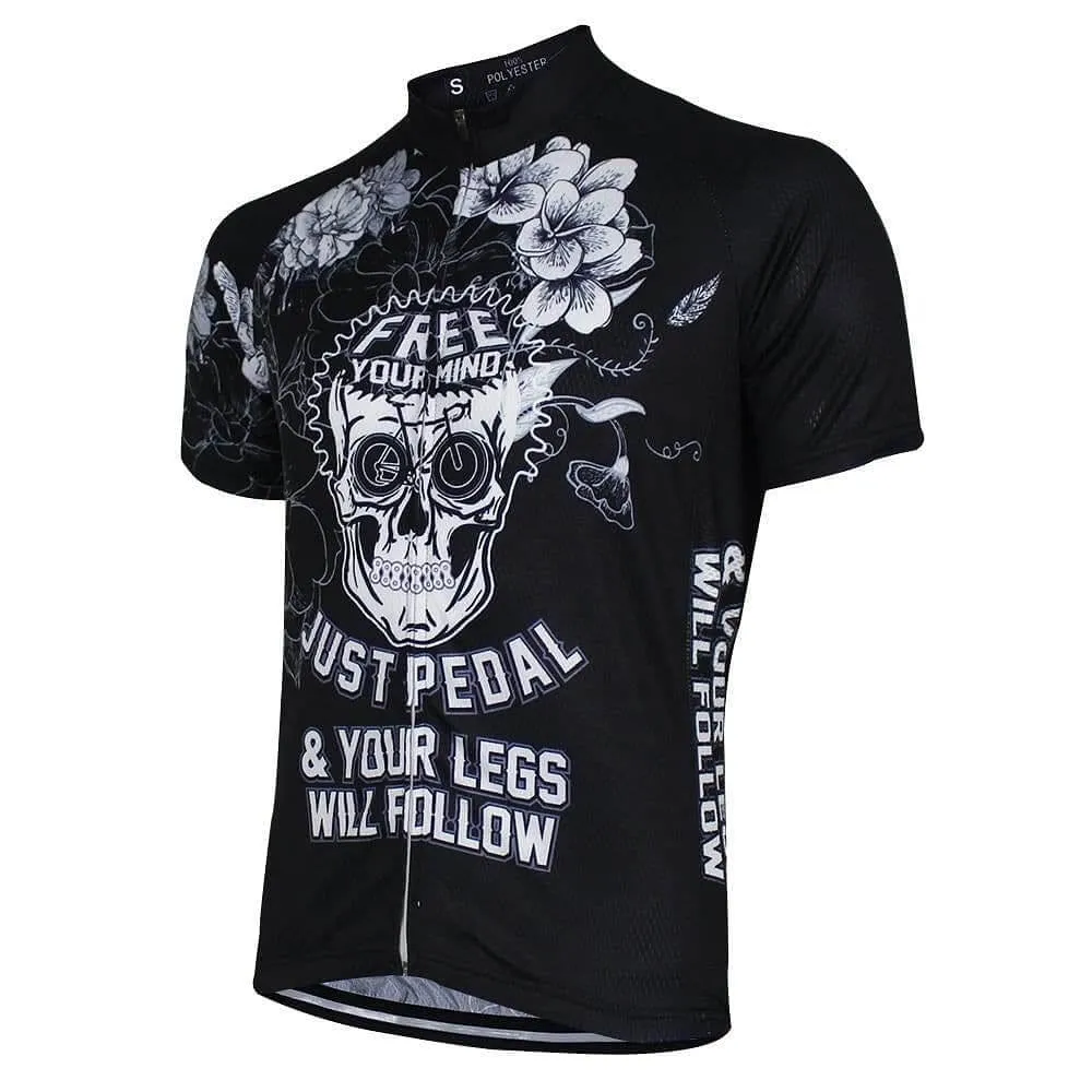 Free Your Mind, Just Pedal Cycling Jersey