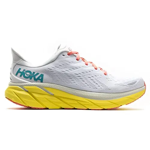 HOKA Men's Gymnastics Shoes Running, Blanc De Blanc Illuminating, 13 US