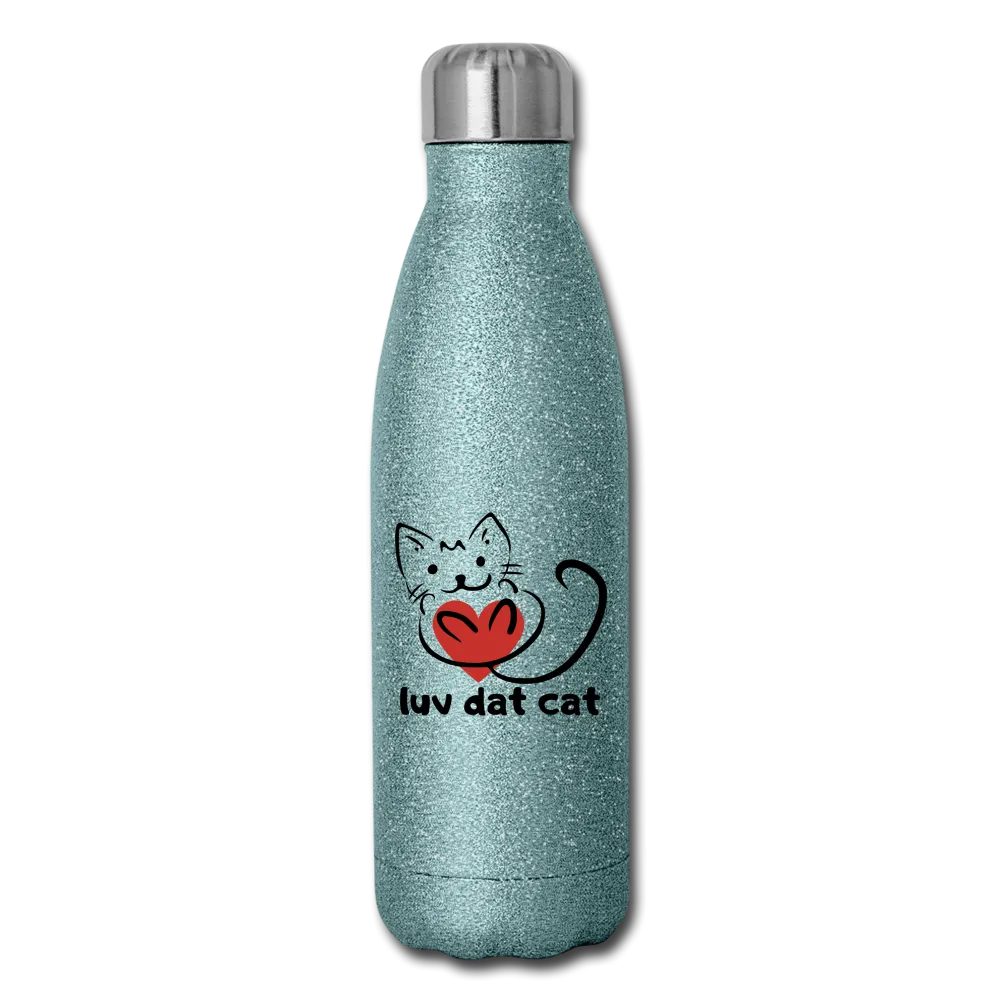 Official Luv Dat Cat Insulated Stainless Steel Water Bottle