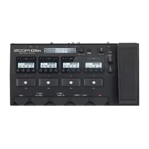 PEDAL MULTIEFECTO PARA GUITARRA ELECTRICA ZOOM G5N CON ADAPTADOR