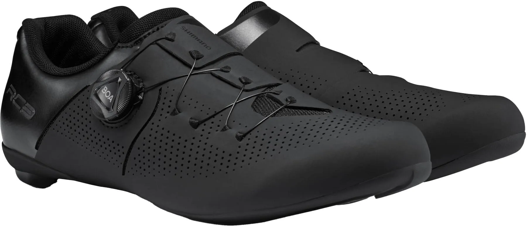 Shimano RC302 Mens Road Cycling Shoes - Black