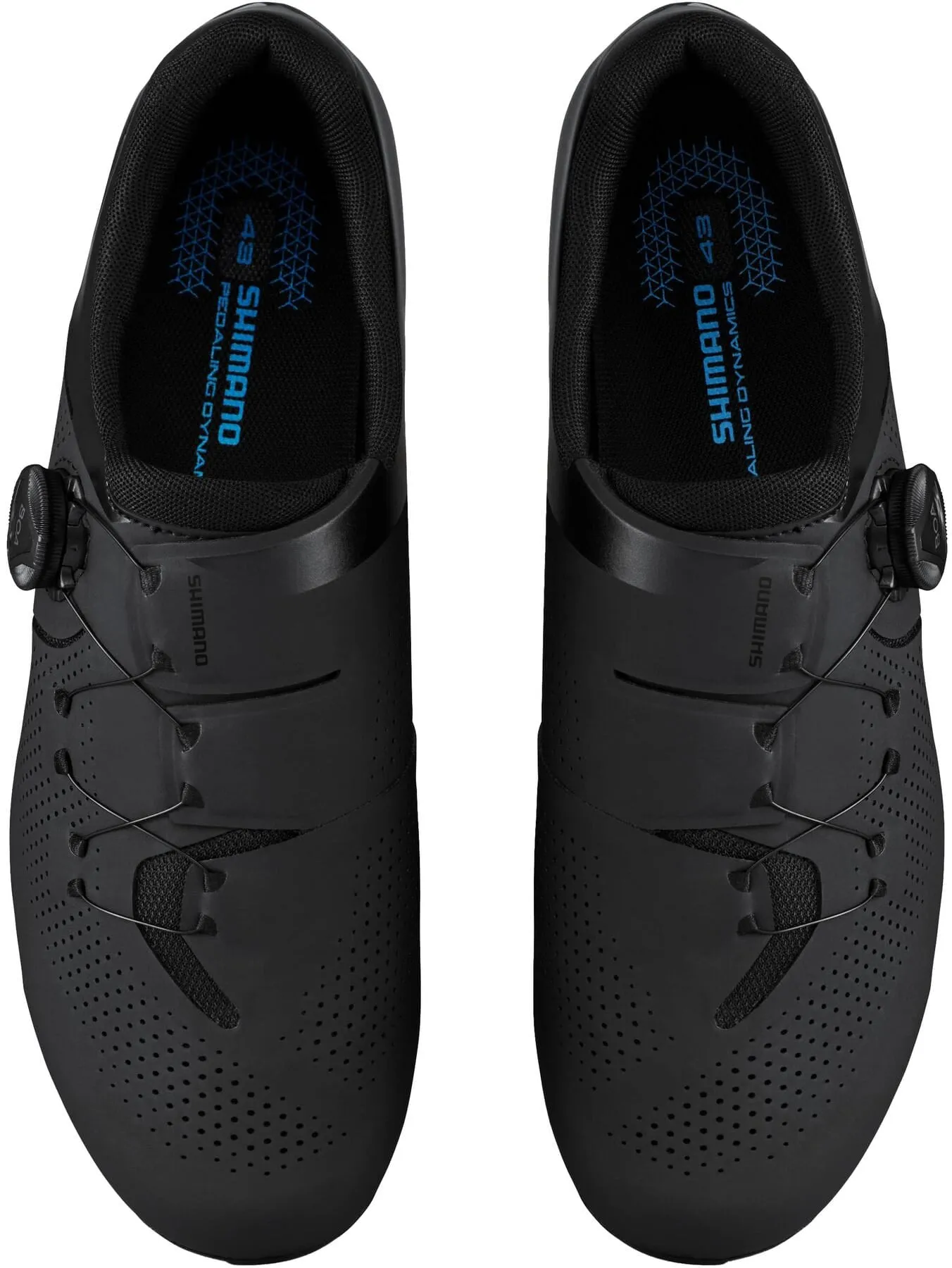 Shimano RC302 Mens Road Cycling Shoes - Black