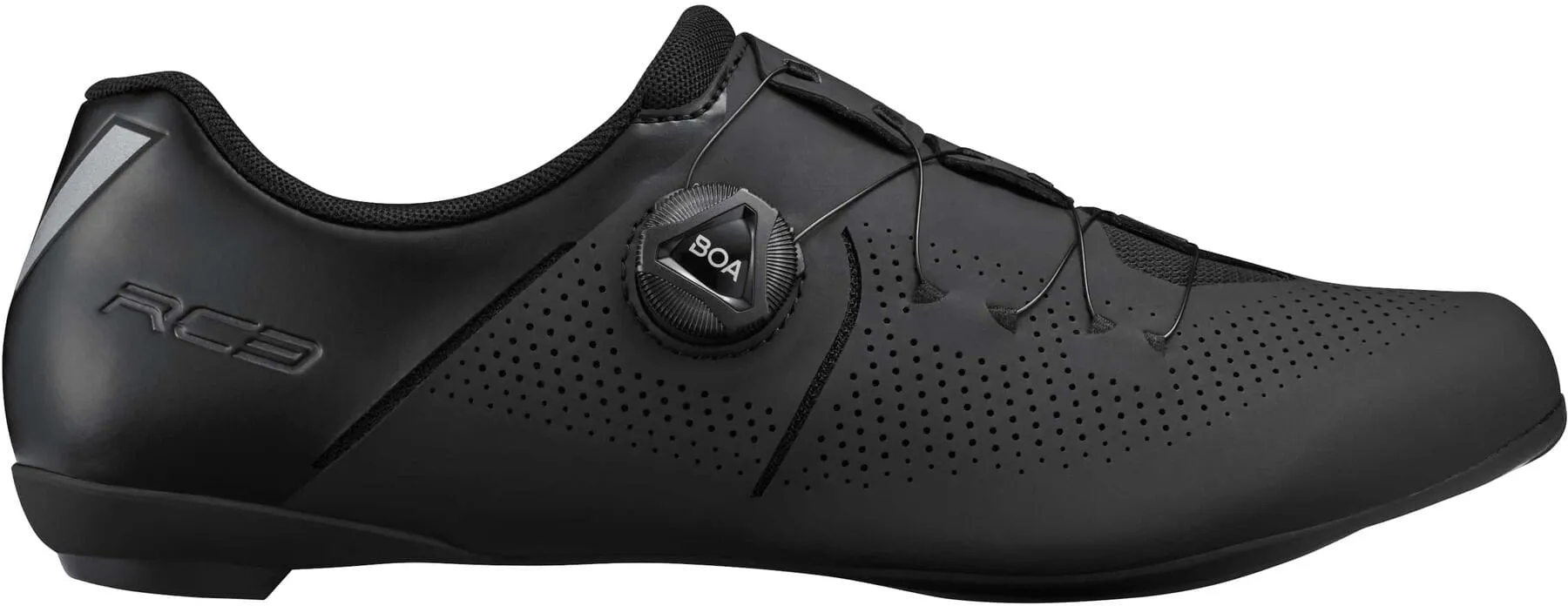 Shimano RC302 Mens Road Cycling Shoes - Black