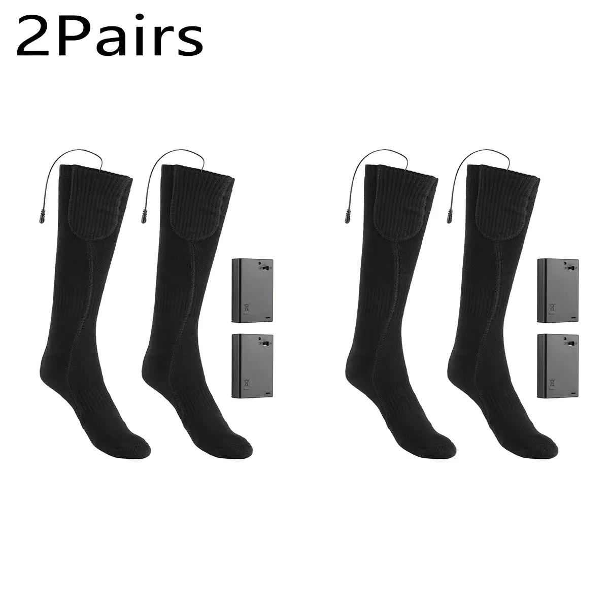 ThermoFeet Premium Heated Socks for Winter Adventures