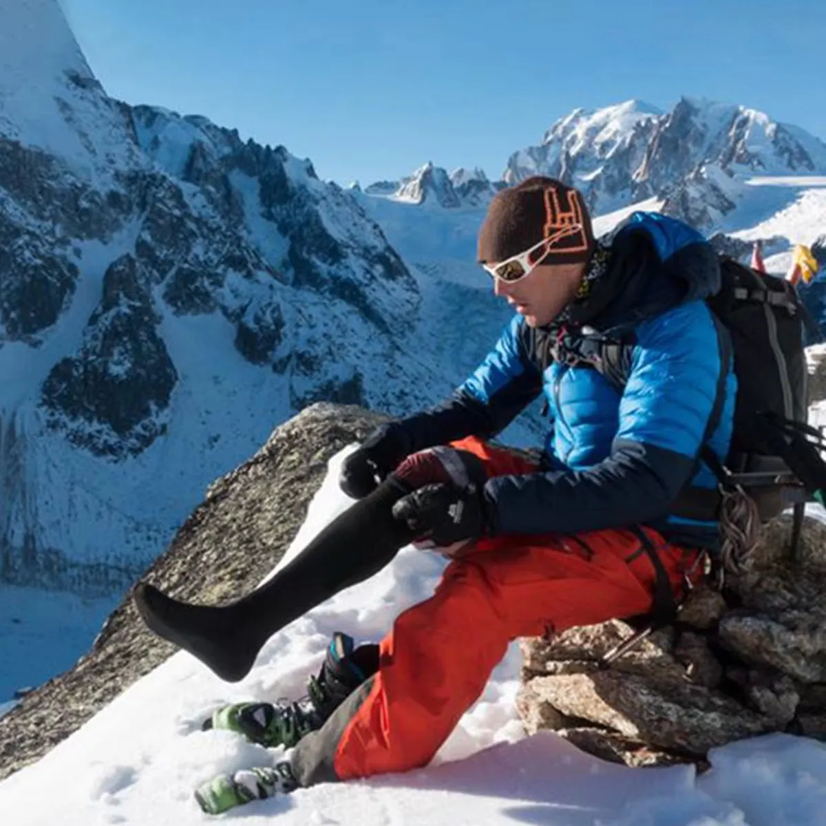 ThermoFeet Premium Heated Socks for Winter Adventures