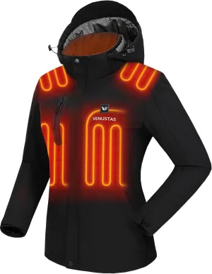 Venustas Heated Jacket: Windproof & Stylish