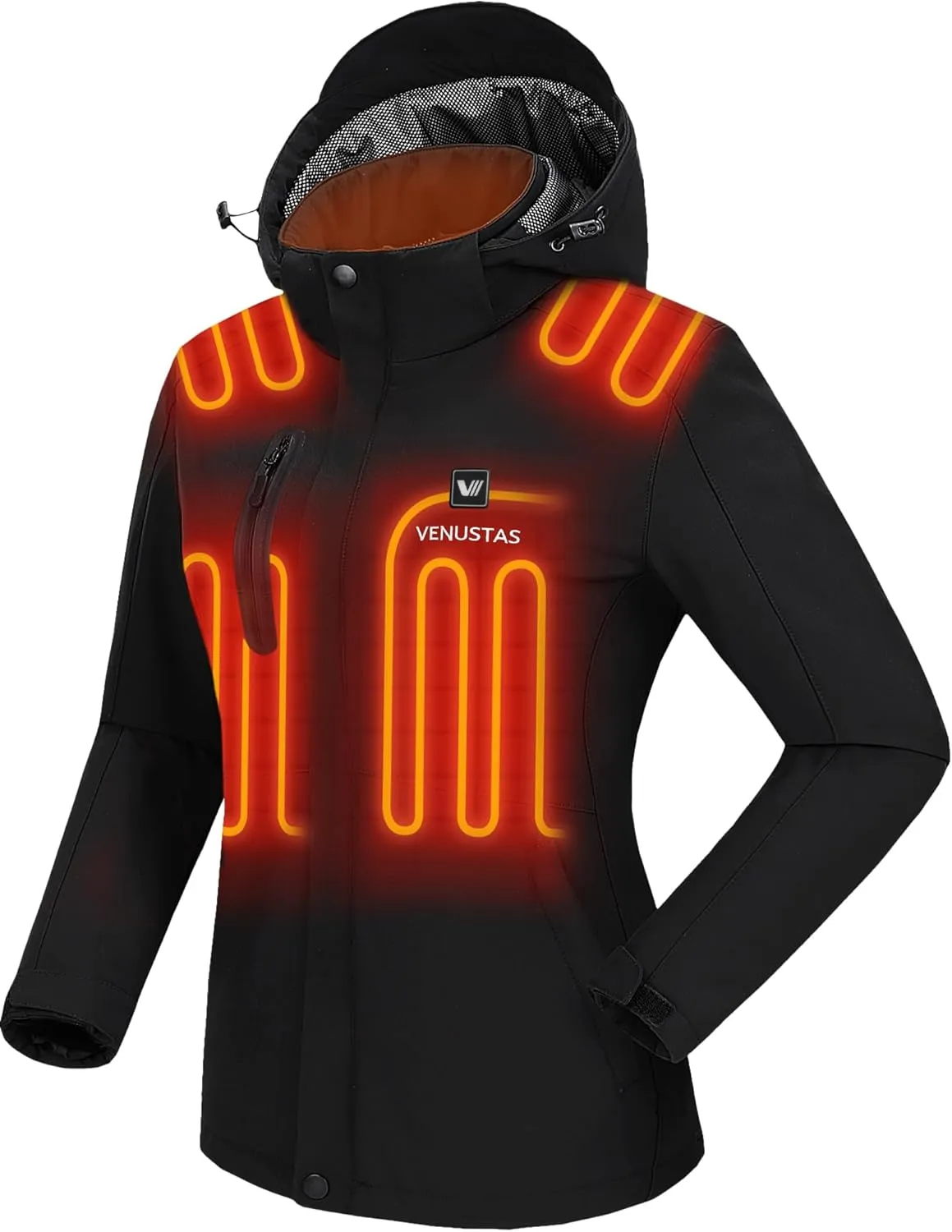 Venustas Heated Jacket: Windproof & Stylish