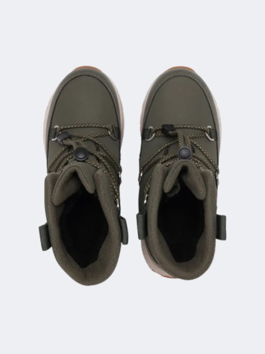 Viking Equip Warm Waterproof SL Boys Skiing After Ski Olive