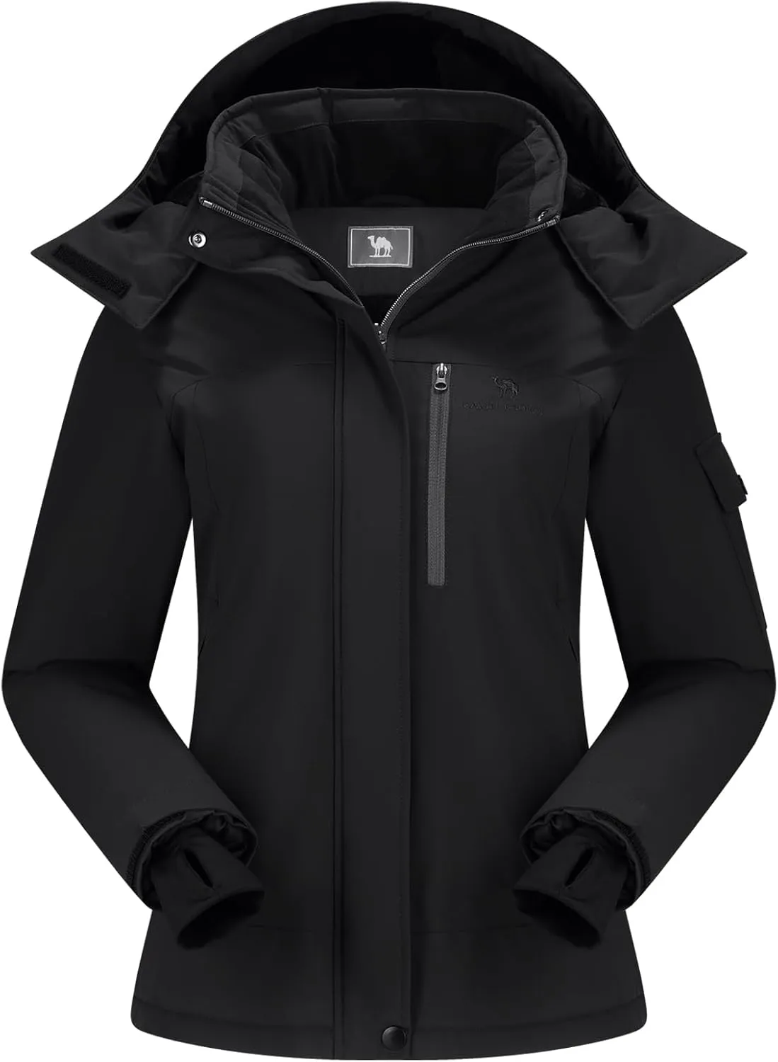 Warm & Waterproof Women's Ski Jacket by CAMEL CROWN