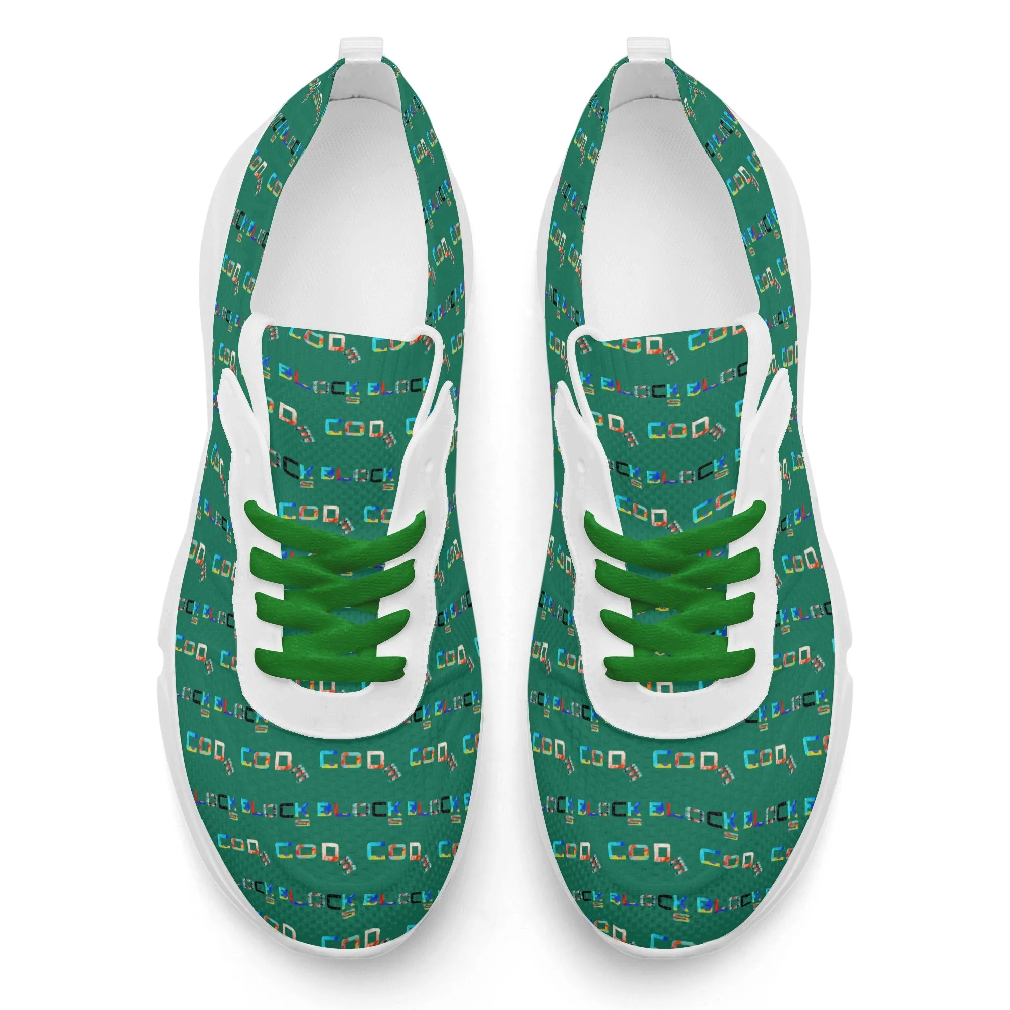 Womens Mesh Gymnastics Chunky Sneakers