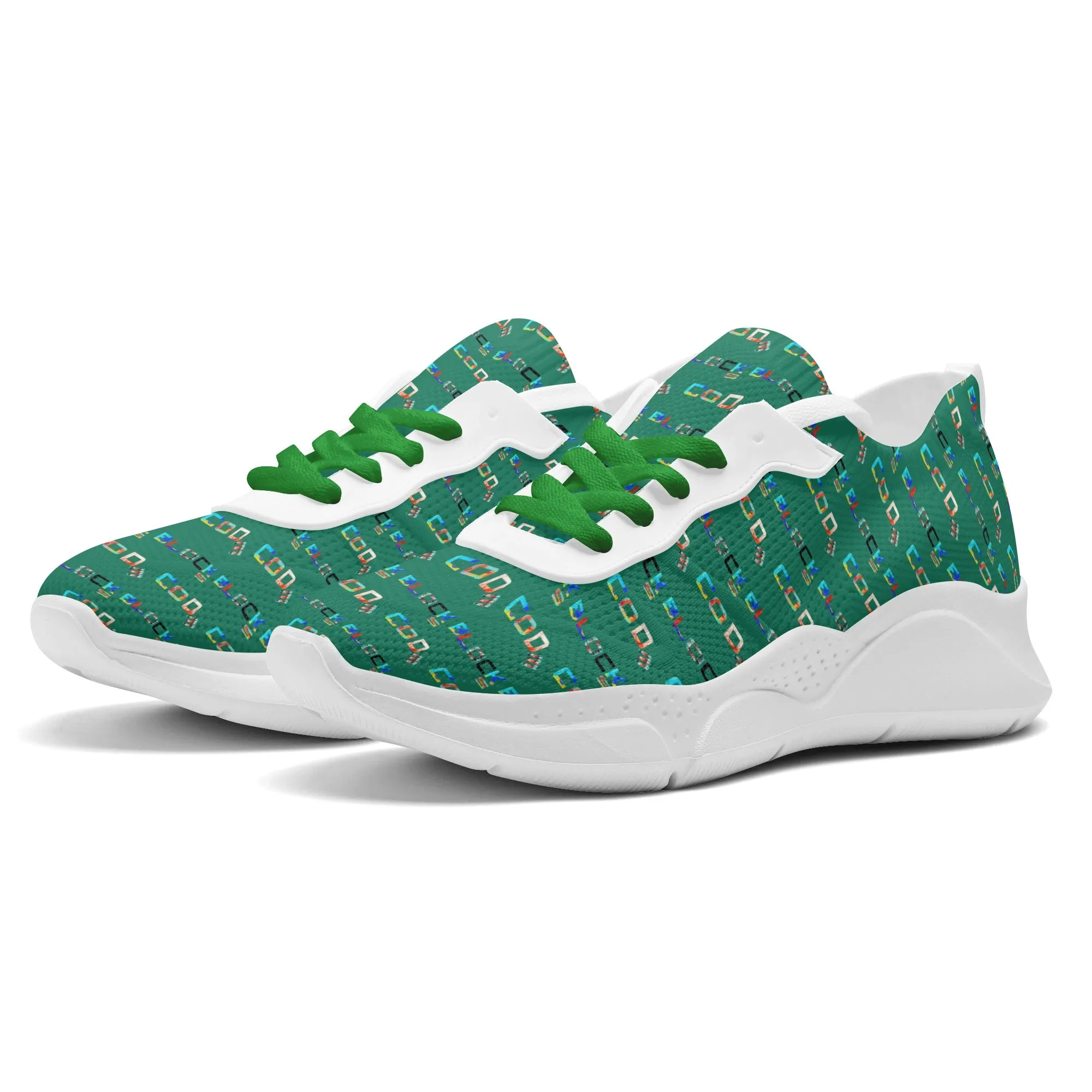 Womens Mesh Gymnastics Chunky Sneakers