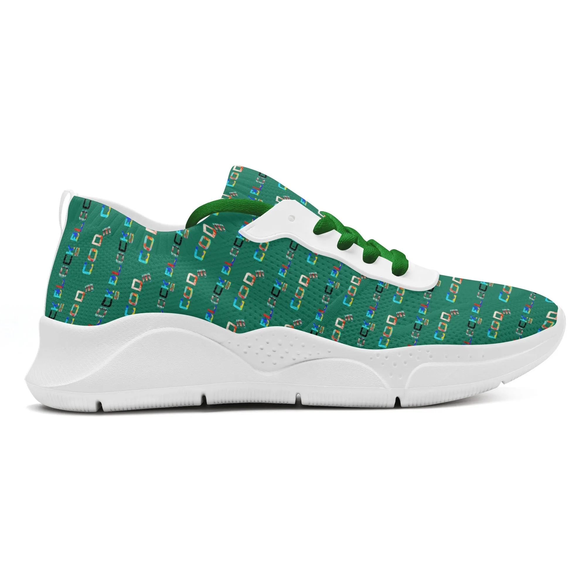 Womens Mesh Gymnastics Chunky Sneakers